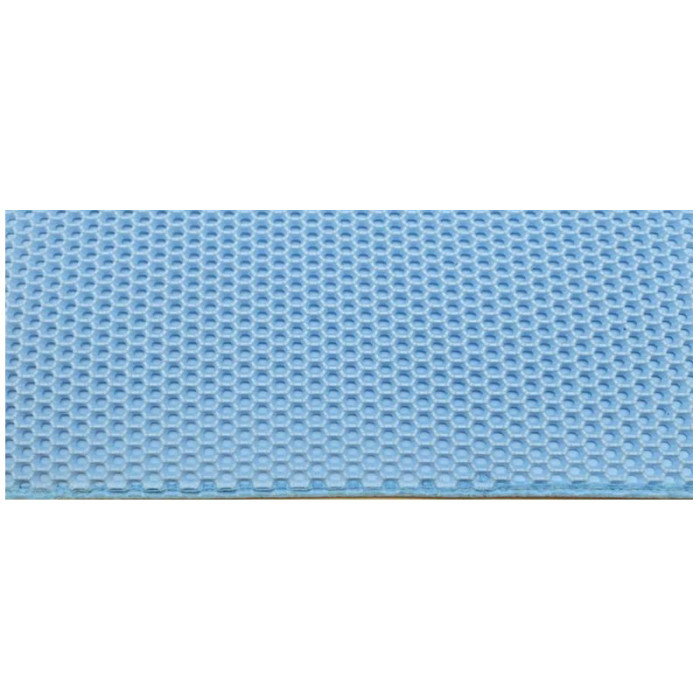 Килимок двошаровий 50x30x1 см EVA09 Блакитний