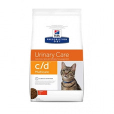 Hills PD Feline C  D Multicare з куркою для підтримки здоровя сечовивідних шляхів у котів 5 кг
