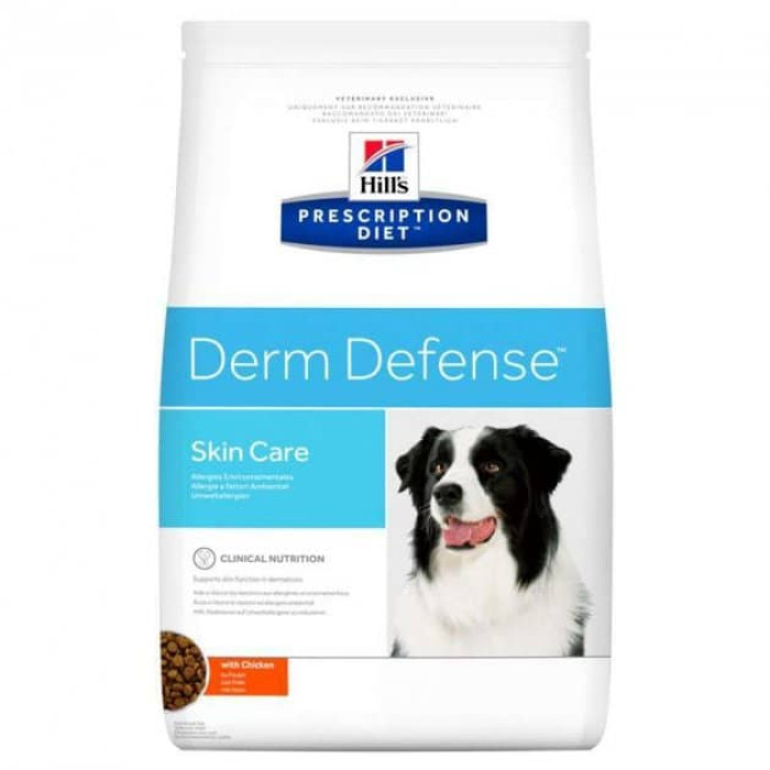 Hills PD Derm Defense 2 кг для зменшення алергічних реакцій на компоненти навколишнього середовища з куркою