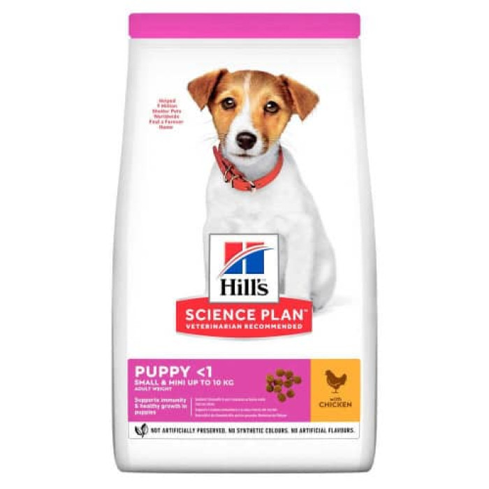 Hills (Хіллс) SP Puppy Small Miniature з куркою - сухий корм для цуценят дрібних порід 0,3 кг