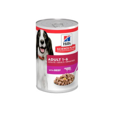 Hills SP Adult Dog консерва для дорослих собак з яловичиною 370 г