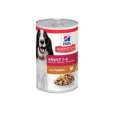 Hills SP Adult Dog консерва для дорослих собак з індичкою 370 г
