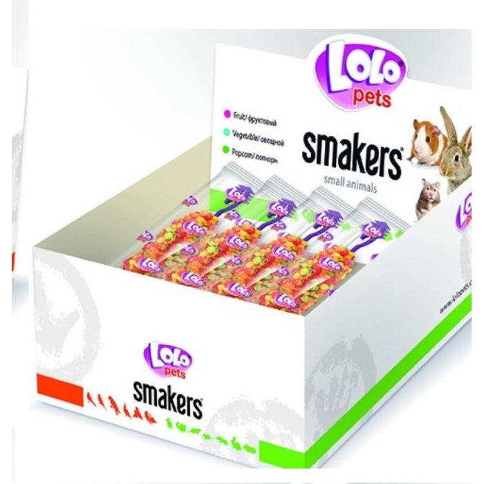 Lolo Pets Extrimo Smakers для кролика з овочами 45 г 73131