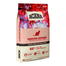 Acana Indoor Cat Entree Turkey  Chicken сухий корм для кішок не покидають приміщення з індичкою і куркою 340г