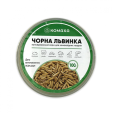Консерви для комахоїдних тварин Чорна левинка 100 г