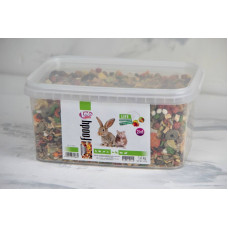 Lolo pets Корм для хомяків і кроликів овоче-Фруктовий мікс 1,6 кг 71063