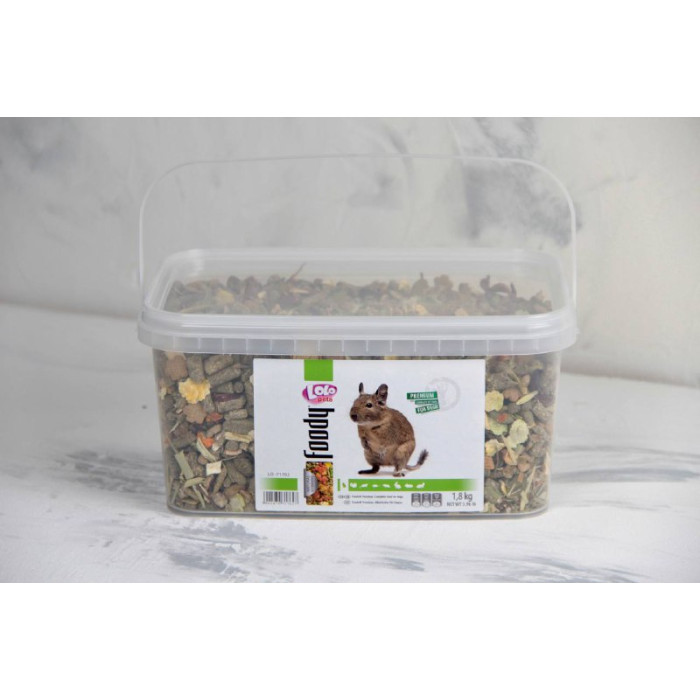 Lolo pets Корм преміум для дегу 1,8 кг 71762