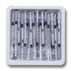 Шприц 1 мл BD allergy syringe tray 27G x 12-25 штук