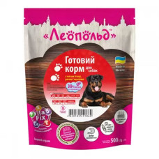 Леопольд консерви для собак з мясом птиці, рисом і овочами 500гр 491860
