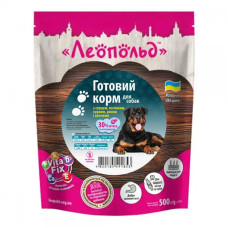 Леопольд консерви для собак з серцем, печінкою, куркою, рисом і овочами 500гр 491853