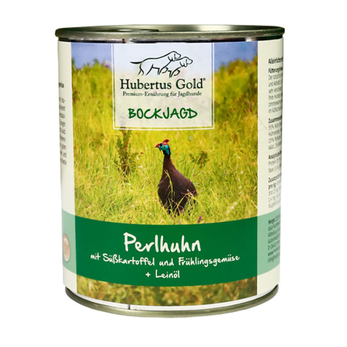 Hubertus Gold консерви для собак з цісаркою, з картоплею, овочами і лляною олією 800г