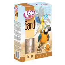 Пісок для птахів апельсиновий Lolo Pets