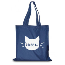 Екосумка Meow 40х38 см синя
