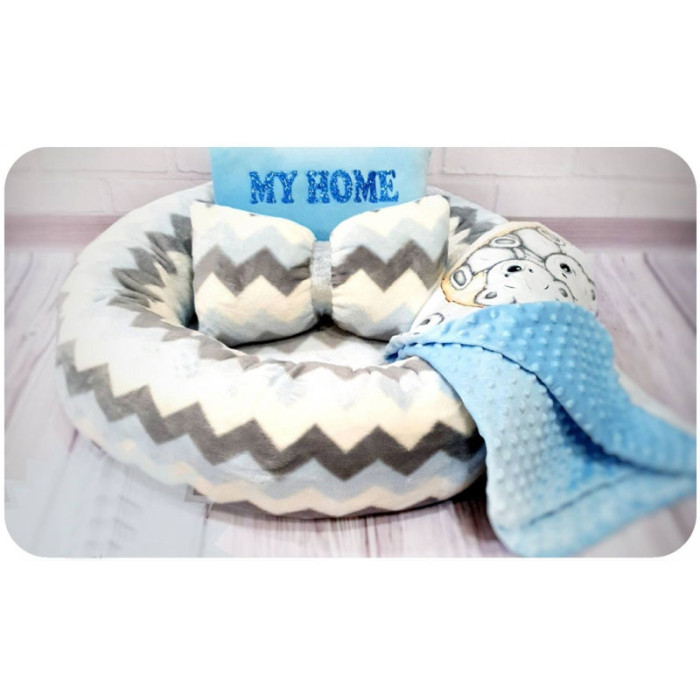 Лежак для тварин Плюшка d 55 см My home