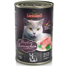 Леонардо Ексклюзив консерви для кішок мясо кролика 400г 756213
