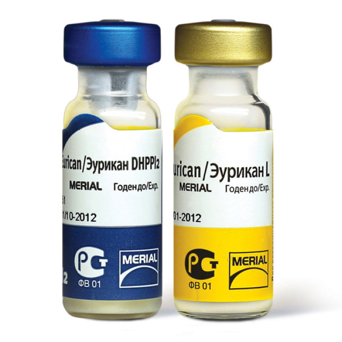 Еурікан вакцина для собак DHPPI + 2L (X 10 X)