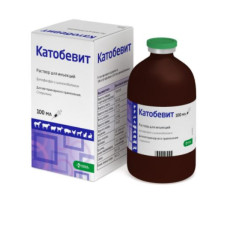 Катобевіт 10 для інєкцій стимуляції обмінних процесів 100мл КРКА