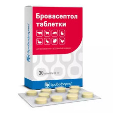 Бровасептол в таблетках 30 таблеток