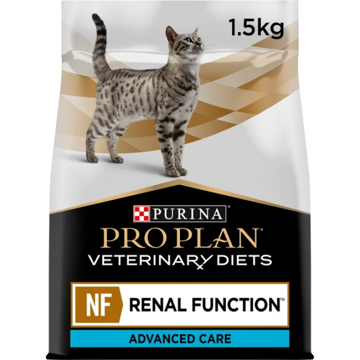 АКЦІЯ Pro Plan Veterinary Diets NF Renal Function сухий корм для котів при захворюваннях нирок 1,5 кг