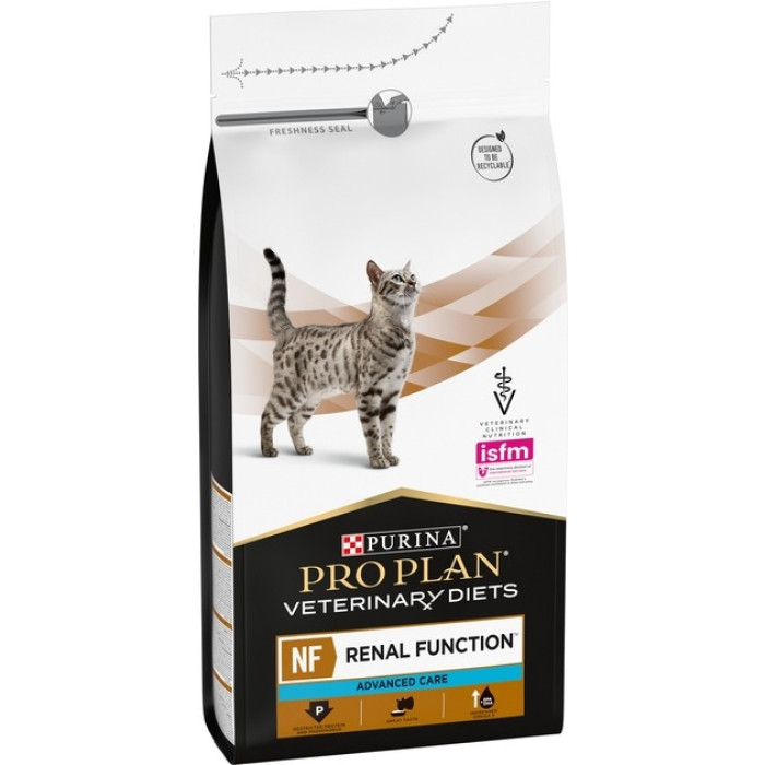 АКЦІЯ Pro Plan Veterinary Diets NF Renal Function сухий корм для котів при захворюваннях нирок 1,5 кг