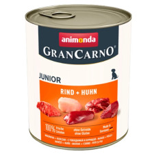 Animonda Gran Carno Junior вологий корм з яловичиною та куркою для цуценят 800 г
