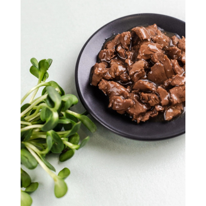 Savory Вологий корм для кошенят лосось з морквою в соусі, 85 г