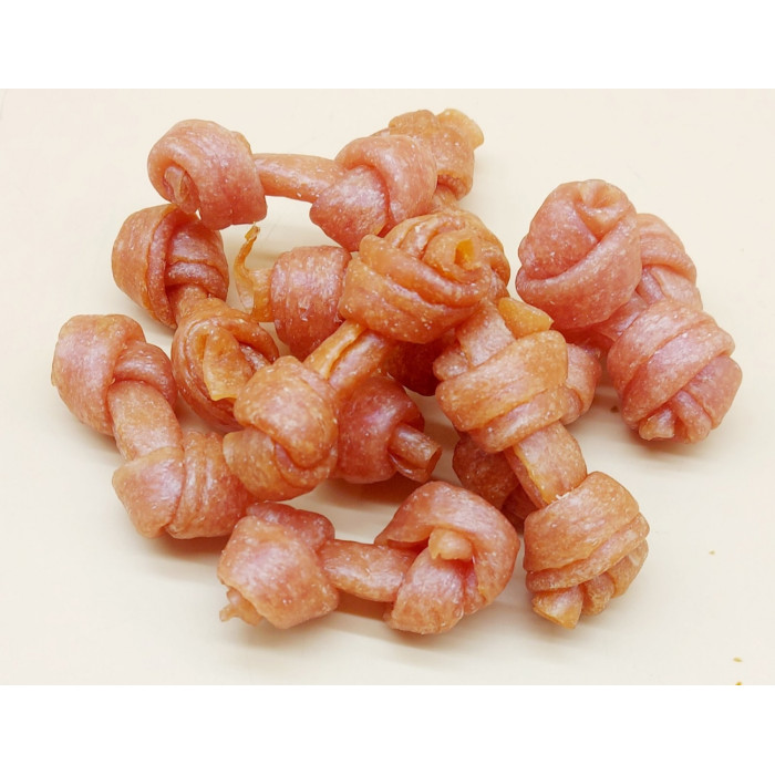 Гантель з мясом курки 200гр 6см РМ045