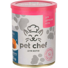 Pet Chef-консерви Пет Шеф мясний паштет з риби для дорослих кішок 360г