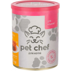 Pet chef консерви для кошенят з куркою 360г