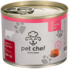 Pet chef консерви для собак з яловичиною 200г