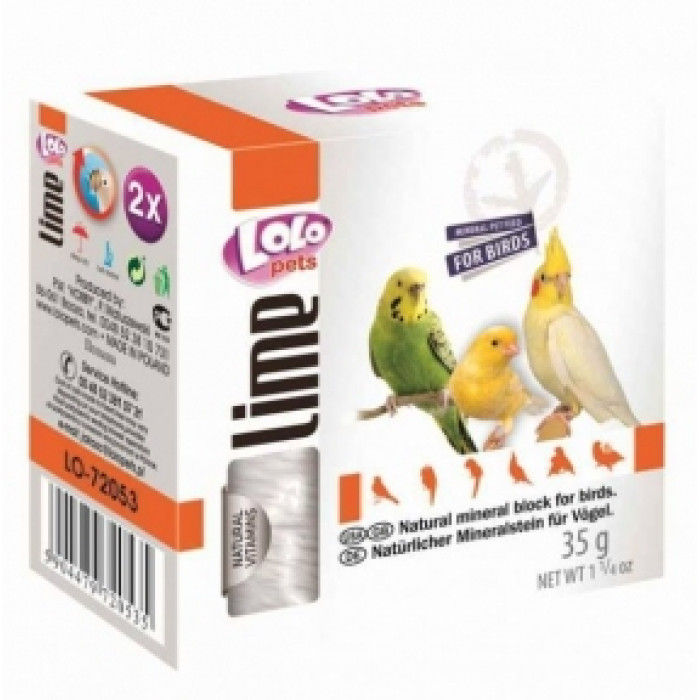 Натуральна крейда для птахів, Lolo Pets Крейда для птахів натуральна Lolo Pets