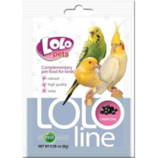 Вітаміни для папуг з вугіллям 10 гр, Lolo Pets Вітаміни для папуг Lolo Pets