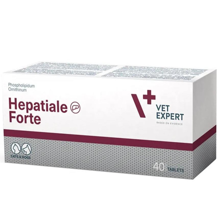 Hepatiale Forte (Гепатіале Форте) харчова добавка для печінки у котів та собак