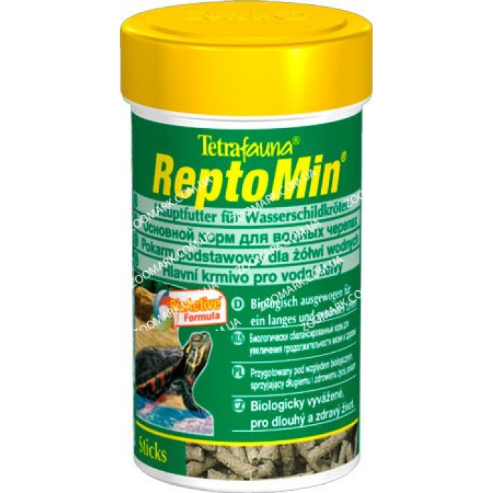 Tetra Reptomin 100мл, корм для черепах Корм для черепах Tetra Reptomin 100мл. Тетра
