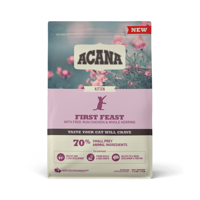 Acana Kitten First Feast сухий корм для кошенят 340 г 1,8 кг