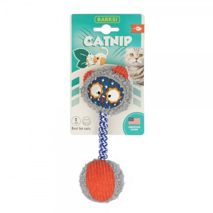 Іграшка для котів Barksi Catnip кошеня із запахом котячої мяти 17 см СТ4772