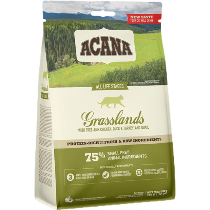 ACANA Grasslands Cat для котів 4.5 кг