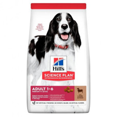 Hills SP can Adult Md L  R корм для дорослих собак середніх порід ягня і рис 14 кг 604357