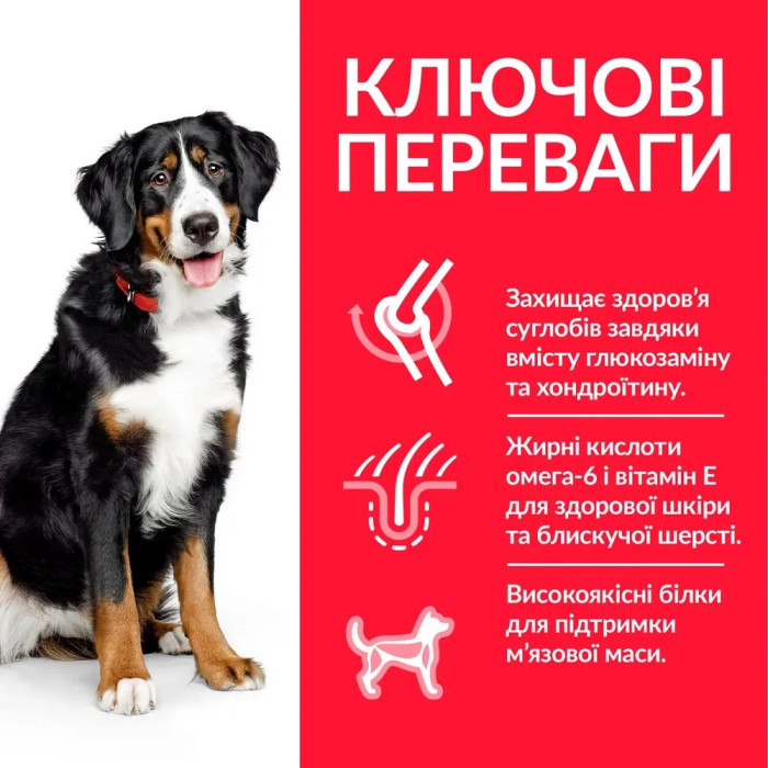 Hills SP can Adult lb L R корм для дорослих собак великих порід ягня і рис 14кг 604373