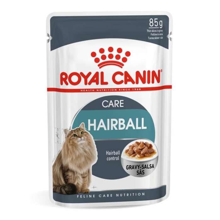 9 + 3 шт Royal Canin fhn vet hairball care консерви для кішок 85г 11475 акція
