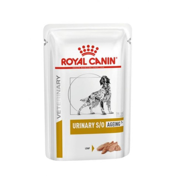 Royal Canin Urinary S O Canine Ageing 7 + 85г вологий корм для сечовидільної системи собак старше 7 років
