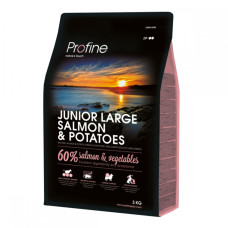 Profine Junior Large Salmon  Potato корм корм для цуценят великих порід з лососем і картоплею 15 кг
