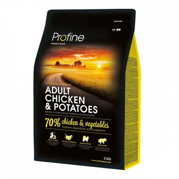 Profine Adult Chicken Potatoes сухий корм для собак з куркою і картоплею