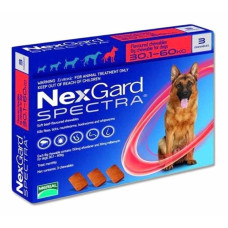 Nexgard Spectra (Нексгард Спектра) - таблетки для собак від бліх і кліщів XL 30-60кг 1 таблетка