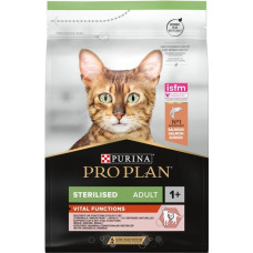 Pro Plan Sterilised Cod  Trout корм для стерилізованих котів з тріскою та форелью 3 кг