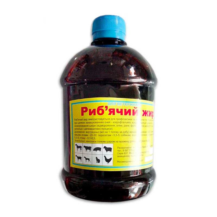 Рибячий жир Ланс-хім 0,5 л