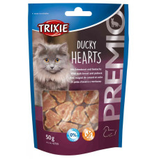 Premio Ducky Hearts-ласощі для кішок з качкою, Тріксі 42705 Ласощі для кішок Premio Hearts качка і сайда, Тріксі 42705