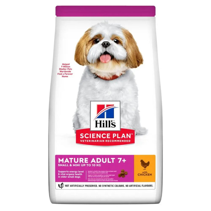 Hills Science Plan Mature Adult 7+ Small Mini з куркою сухий корм для зрілих собак малих порід 3 кг