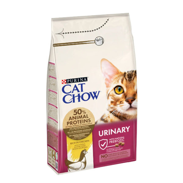 Cat Chow Urinary Tract Health сухий корм для котів для підтримки здоровя сечовивідної системи з куркою 400 г