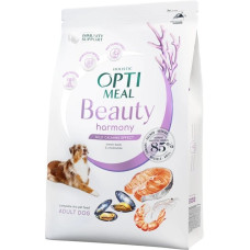 Акція-30 Optimeal Beauty Harmony із морепродуктами сухий корм для собак заспокійливий ефект 1.5 кг